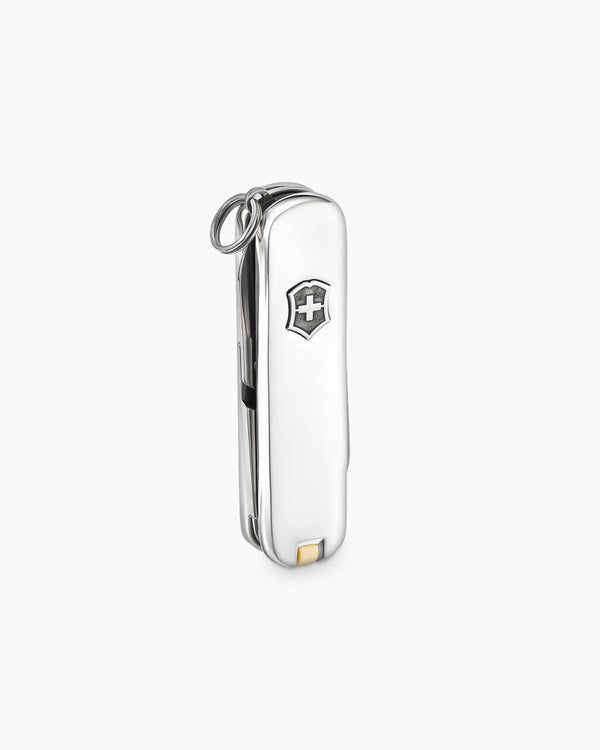 Streamline® Inlay Swiss Army® Knife in Sterling Silver with Tiger’s Eye