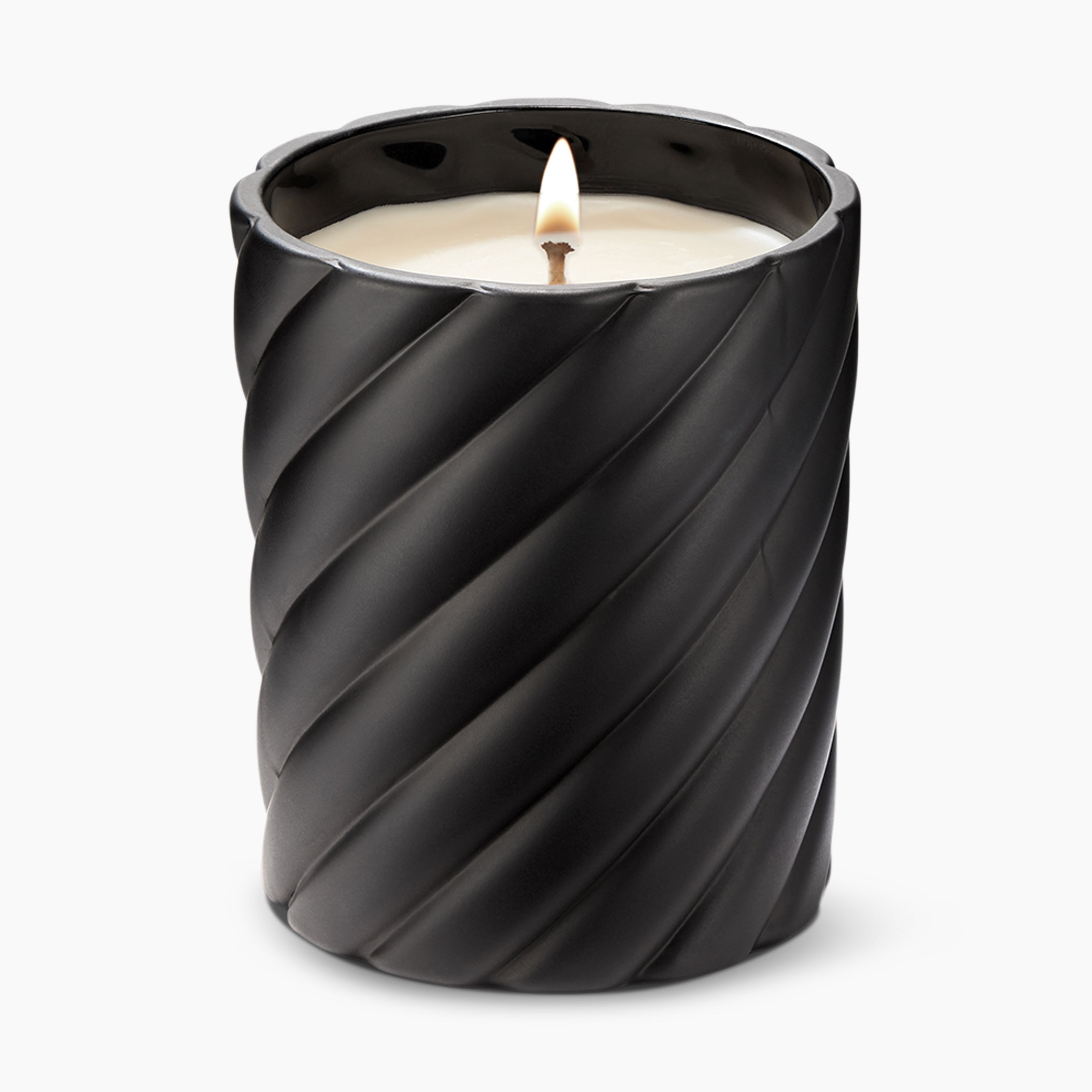 Cable Candle with Amber Scent