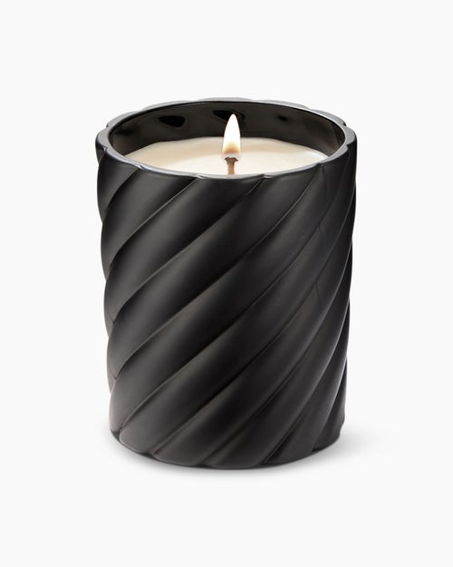Cable Candle with Amber Scent