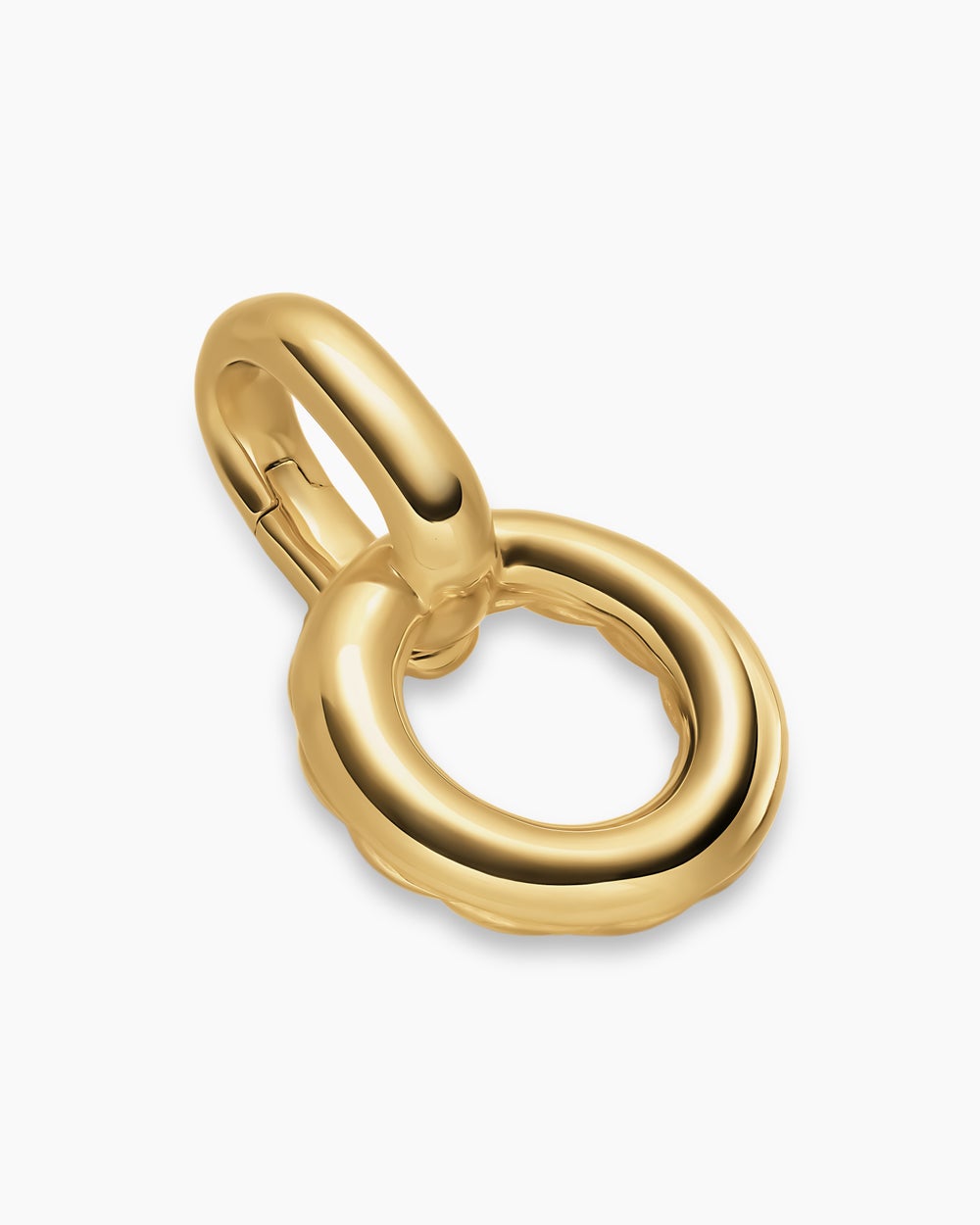 Womens Amulet Holder in 18K Yellow Gold, 20.3mm