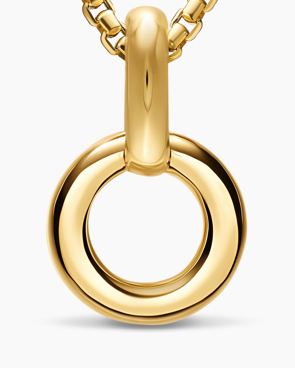 Womens Amulet Holder in 18K Yellow Gold, 20.3mm