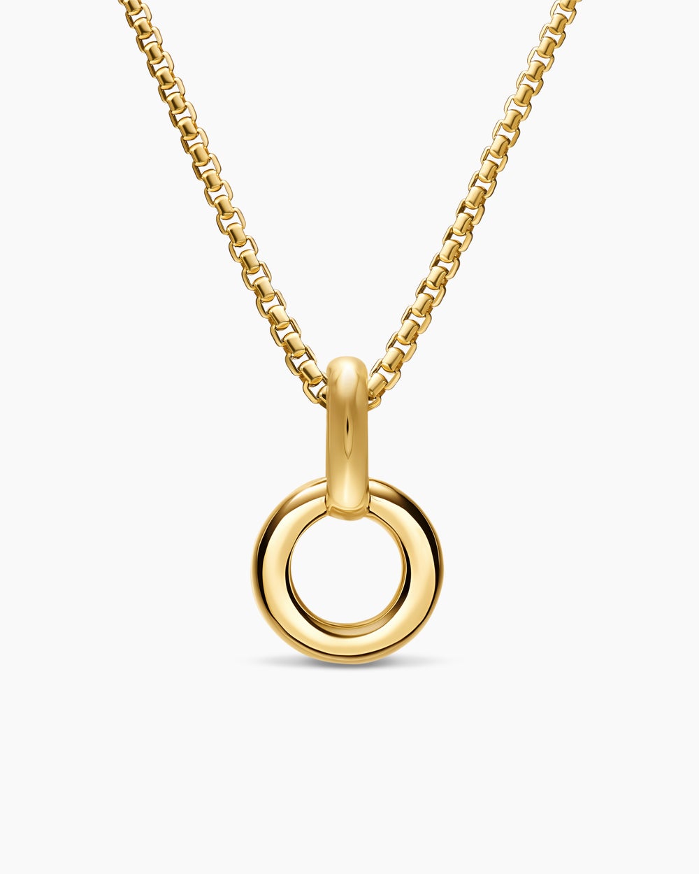 Womens Amulet Holder in 18K Yellow Gold, 20.3mm