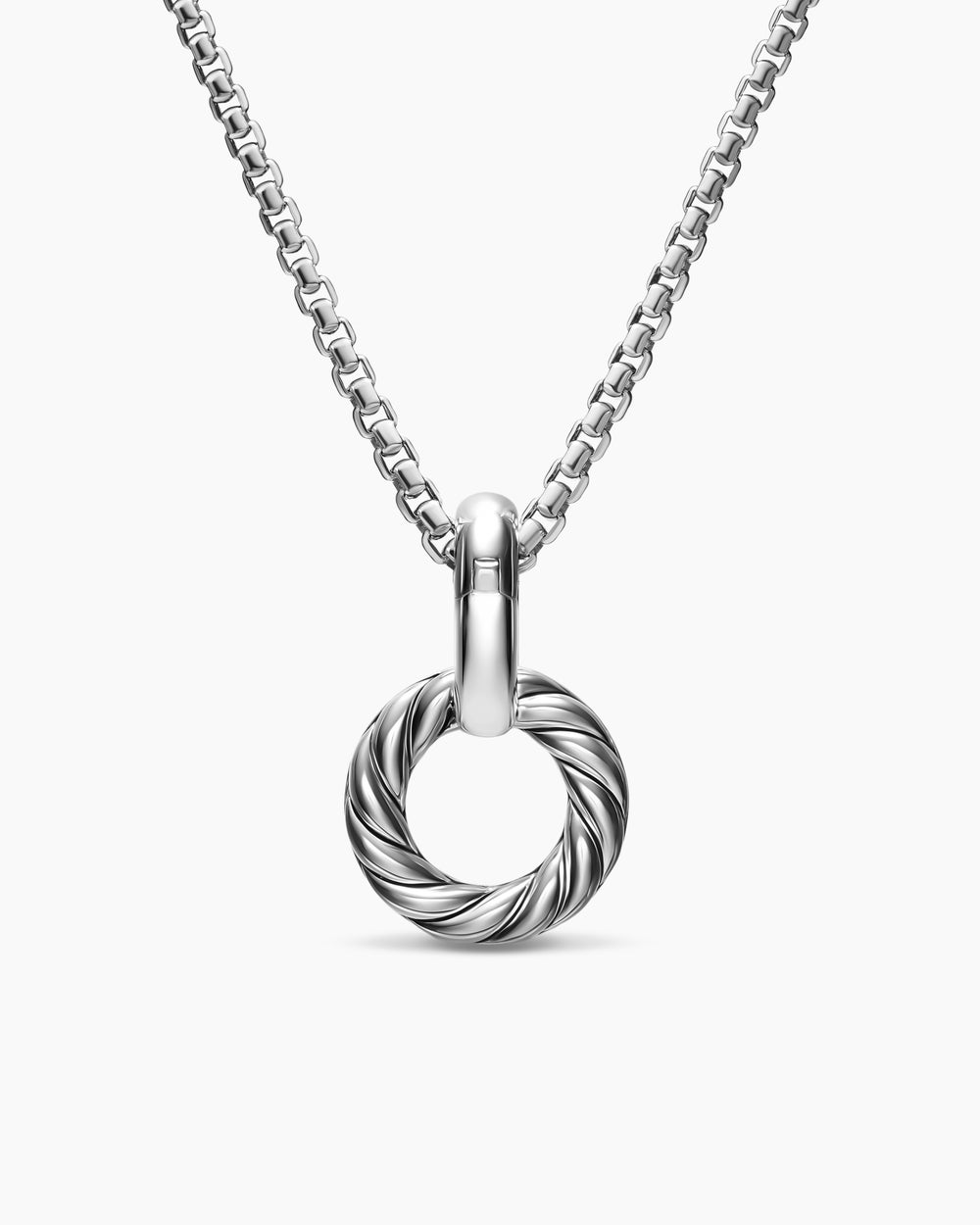Porte-amulette en argent sterling avec or jaune 14 carats, 20,3 mm femmes