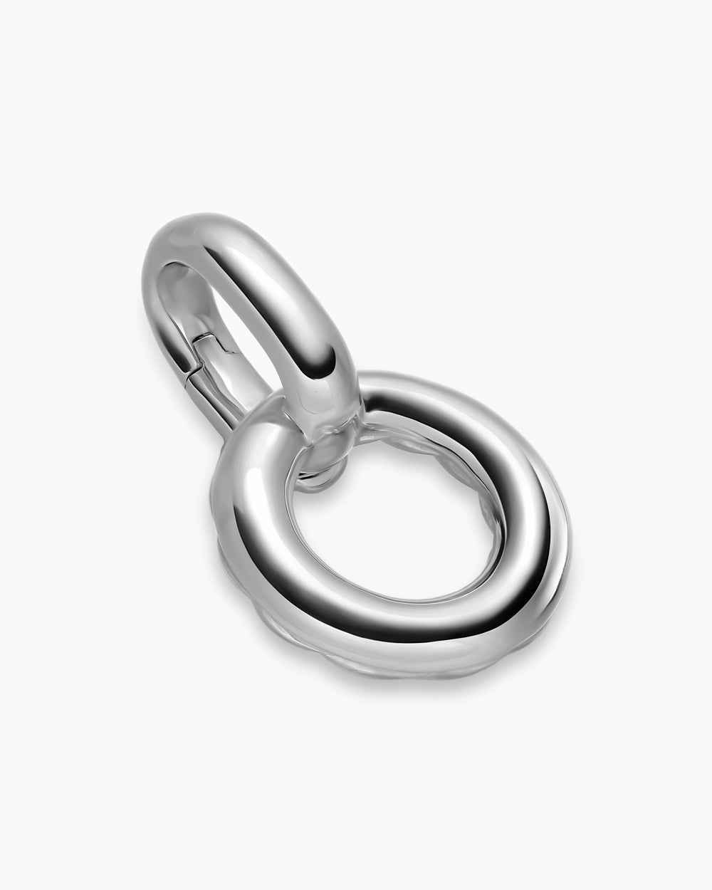 Womens Amulet Holder in Sterling Silver, 20.3mm