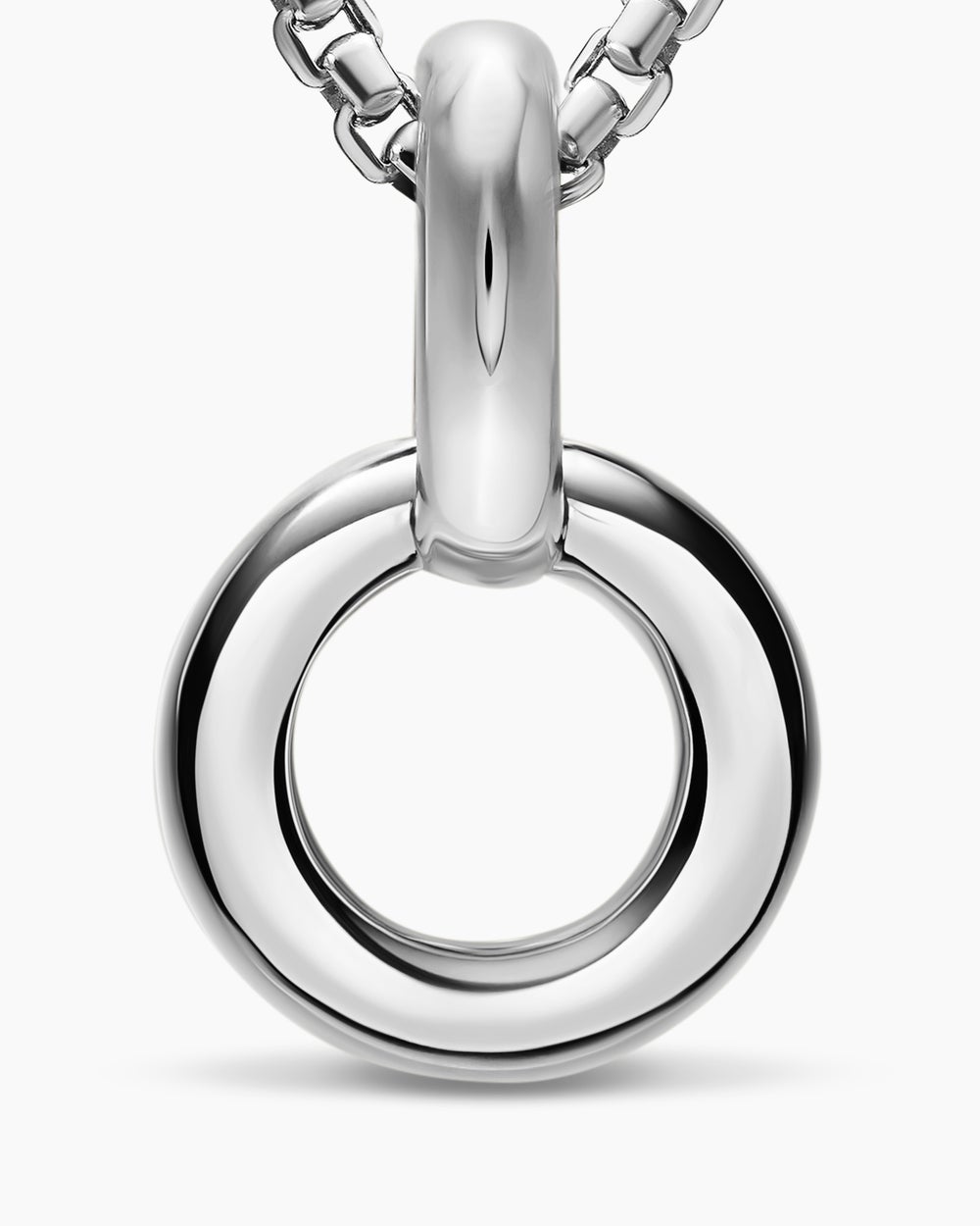Womens Amulet Holder in Sterling Silver, 20.3mm