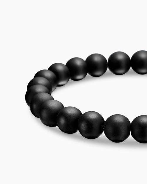 Bracelet Spiritual Beads en argent massif, 8 mm