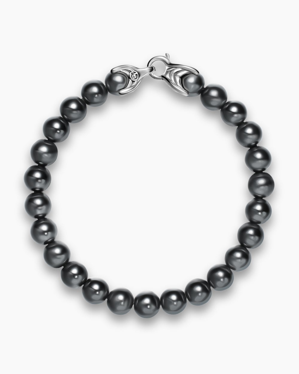 Bracelet Spiritual Beads en argent massif, 8 mm homme