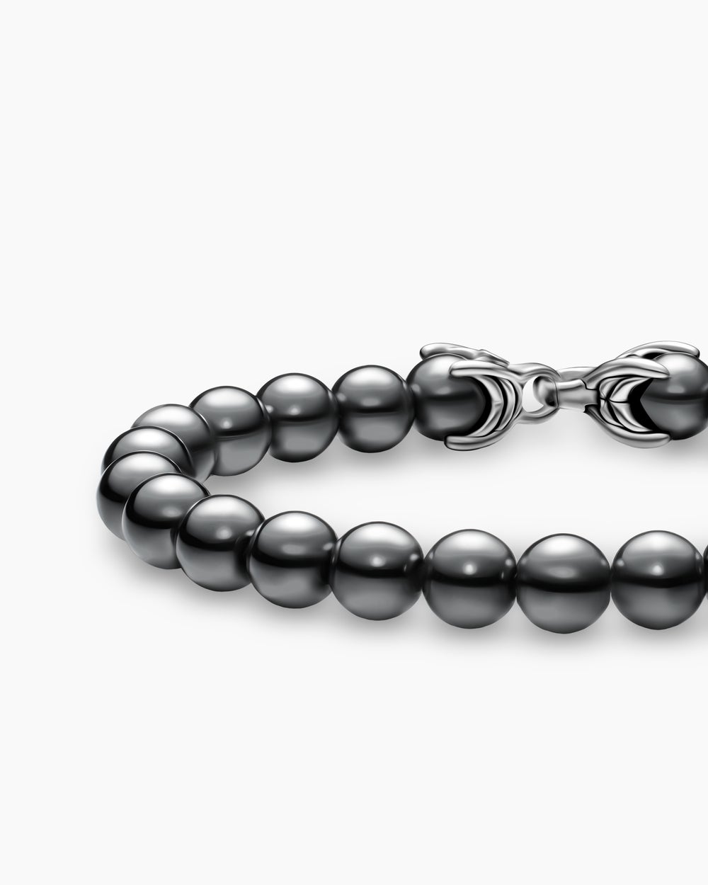 Bracelet Spiritual Beads en argent massif, 8 mm homme