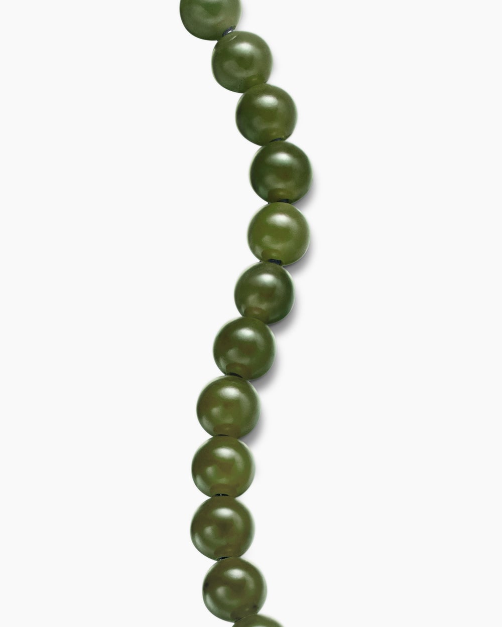 Mens Spiritual Beads Bracelet in Sterling Silver, 8mm