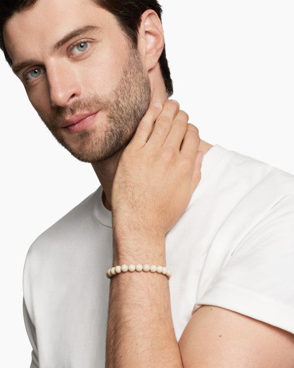 David Yurman | Spiritual Beads Bracelet in Sterling Silver, 8mm