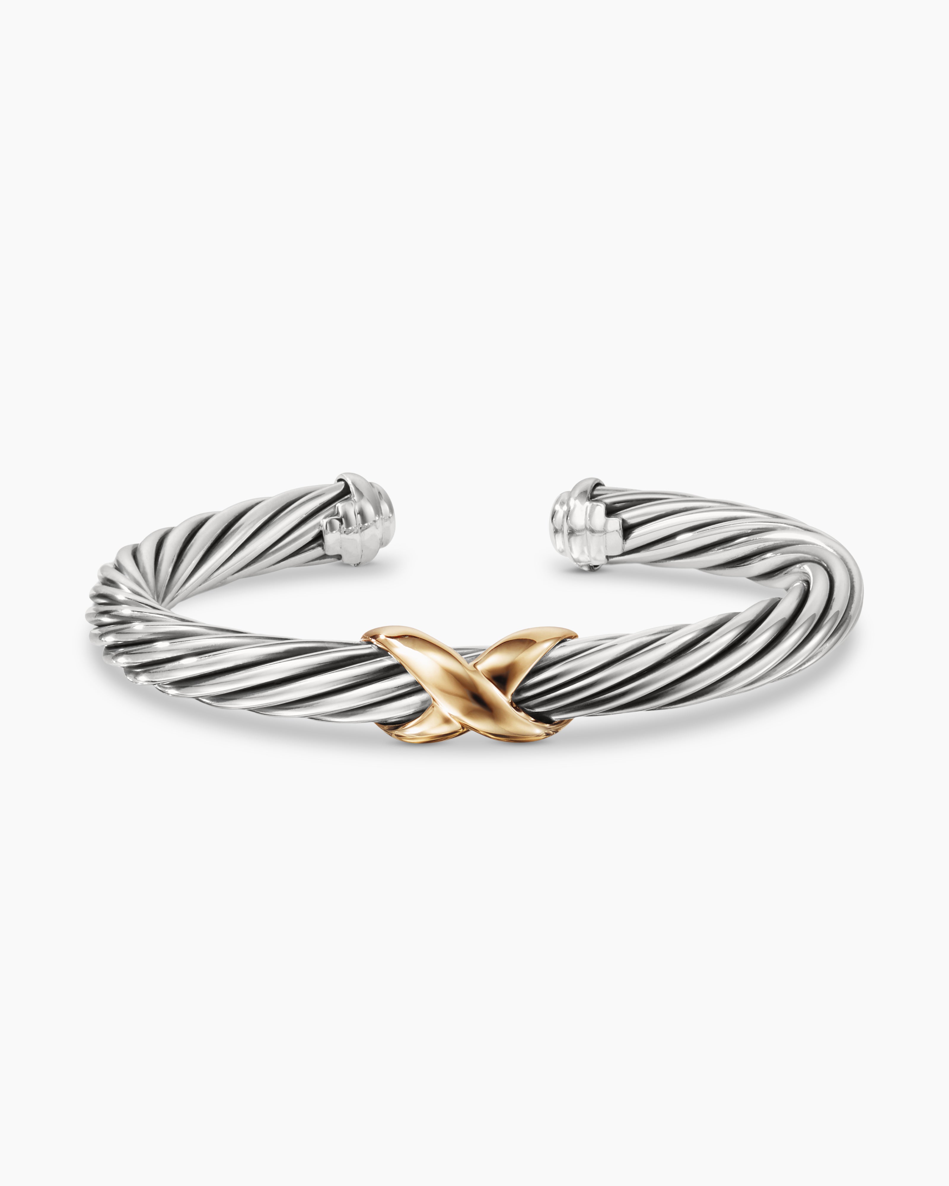 Men's David Yurman Elongated Open Link Chain Bracelet in Sterling Silver,  8mm | REEDS Jewelers