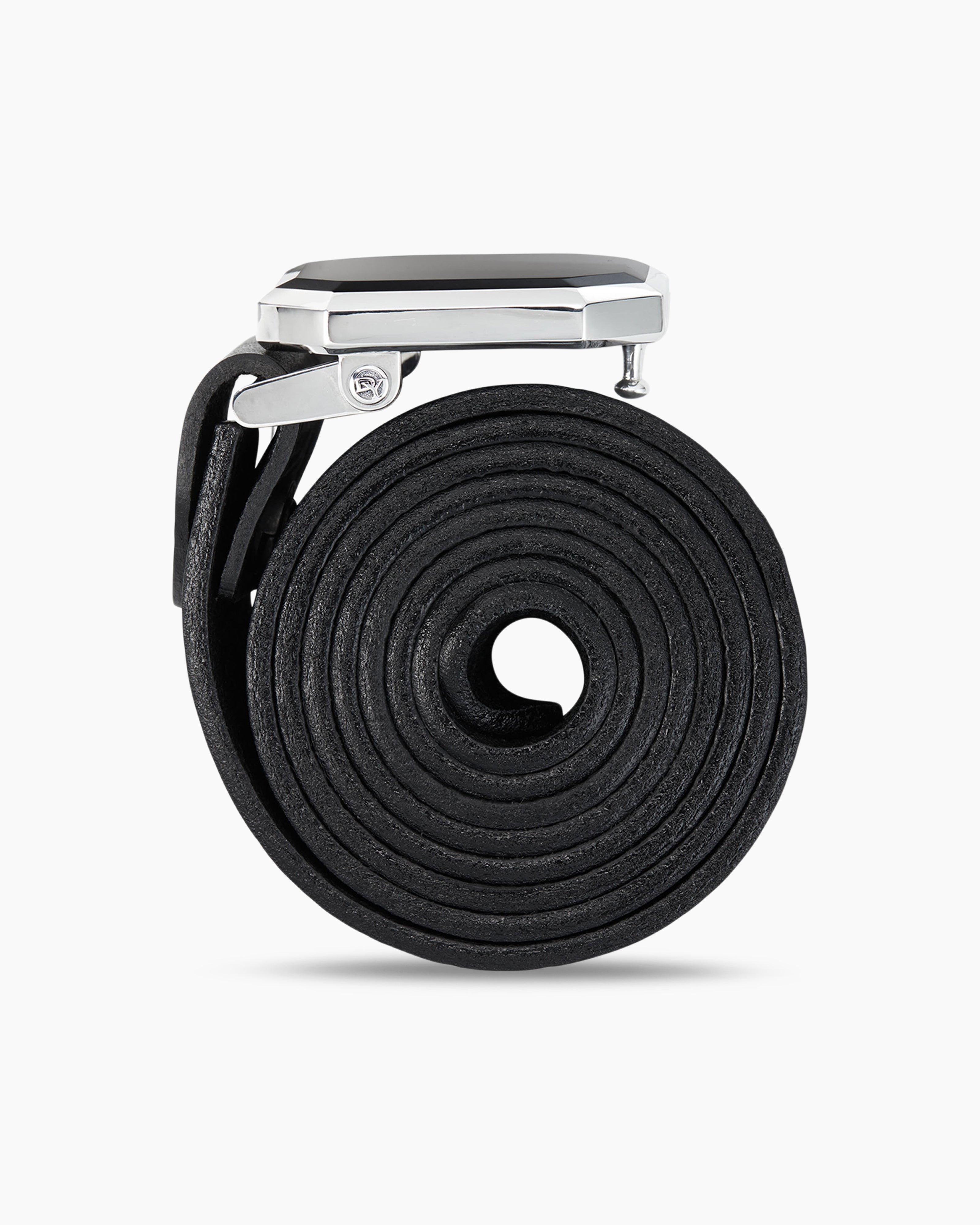 Natural Black Onyx Belt Buckle - Western Style Belt Buckle