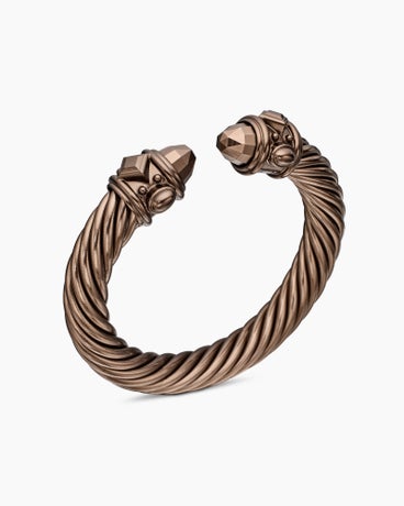 Renaissance® Classic Cable Bracelet in Chocolate Aluminum, 10mm
