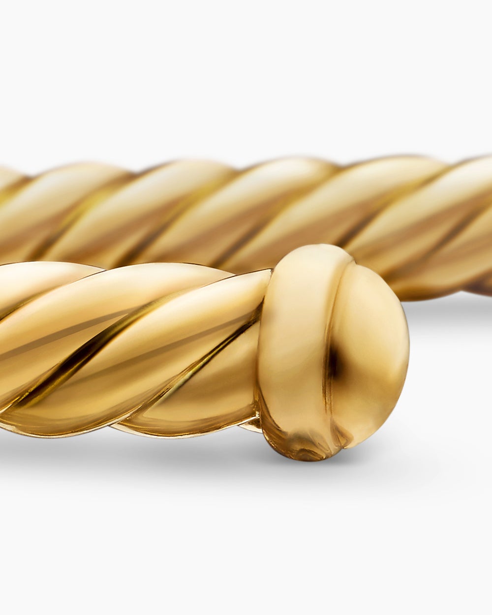 Bracelet Cable Flex en or jaune 18 carats, 4 mm femme