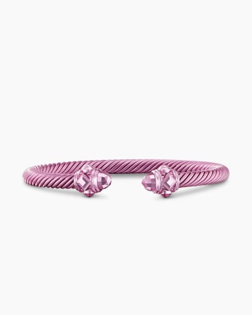 Renaissance® Classic Cable Bracelet in Rose Aluminium, 5mm
