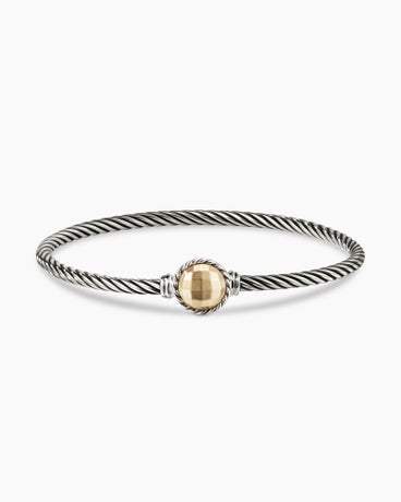 Petite Chatelaine Bracelet with 18K Yellow Gold, 3mm