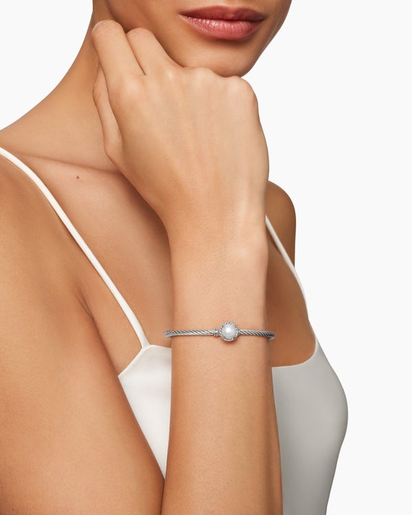 Petite Chatelaine Bracelet in Sterling Silver, 3mm