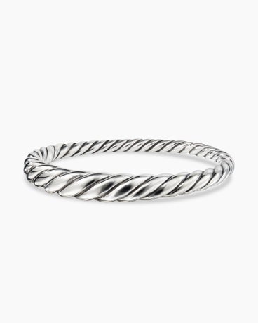 Pure Form® Cable Bracelet in Sterling Silver, 9.5mm