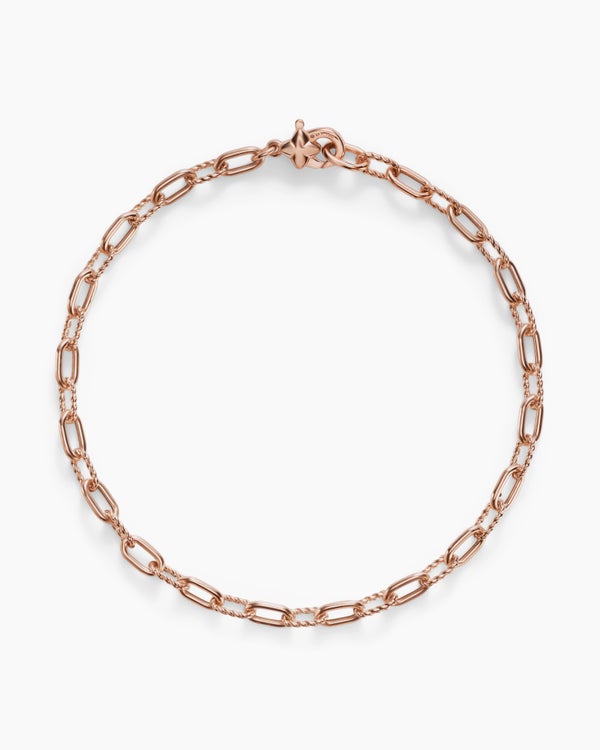 Bracelet chaîne DY Madison en or 18 carats, 4 250 $.