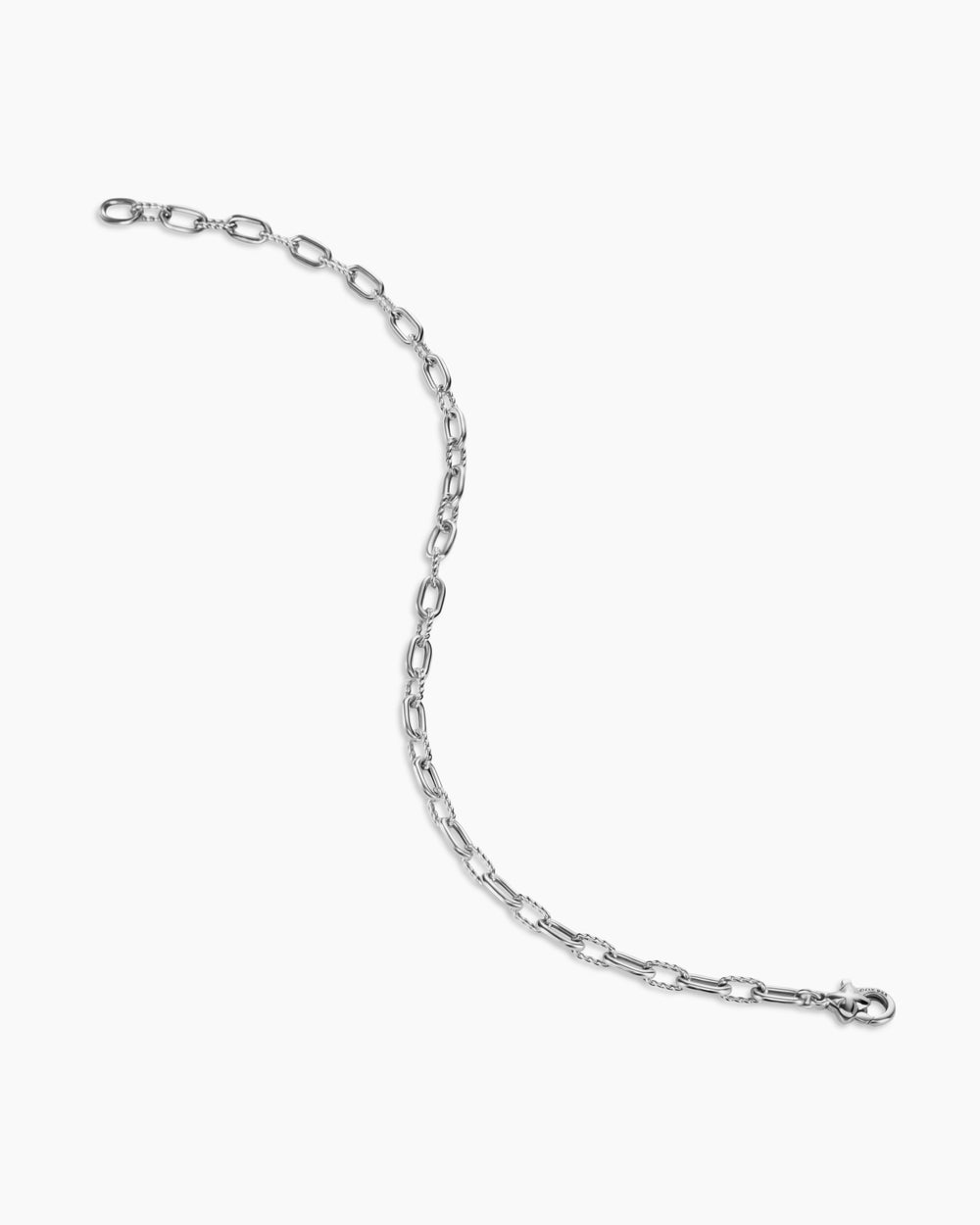 Womens DY Madison Chain Bracelet in Sterling Silver, 3mm