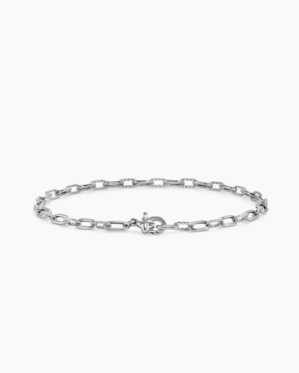 Womens DY Madison Chain Bracelet in Sterling Silver, 3mm
