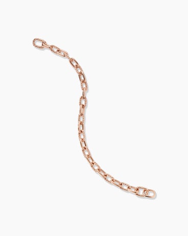 DY Madison Chain Bracelet in 18K Rose Gold, 6mm