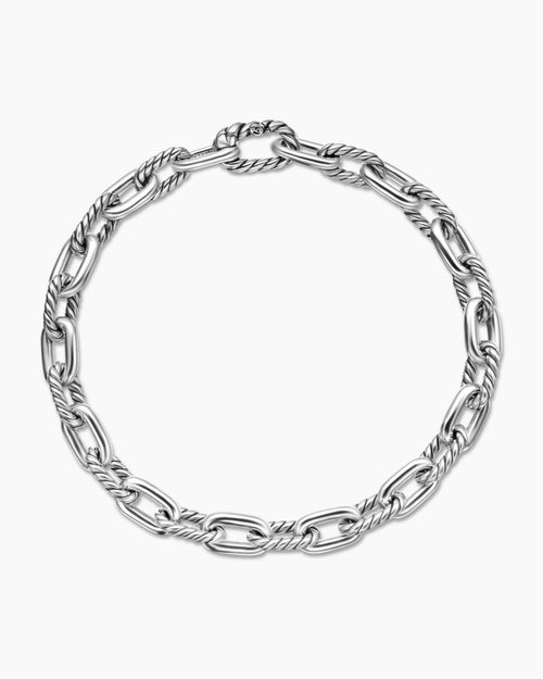 Womens DY Madison Chain Bracelet in Sterling Silver, 5.5mm