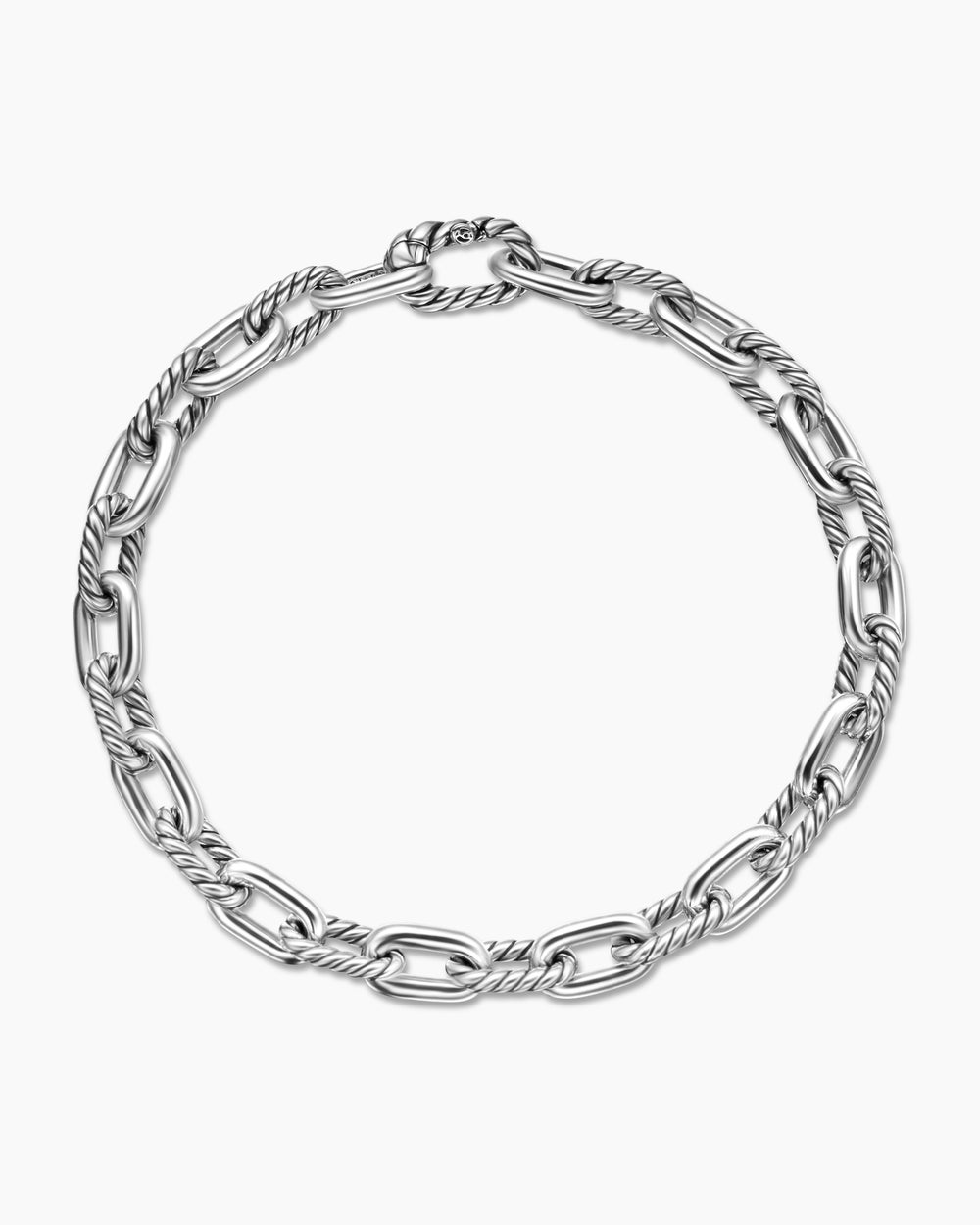 Womens DY Madison Chain Bracelet in Sterling Silver, 5.5mm