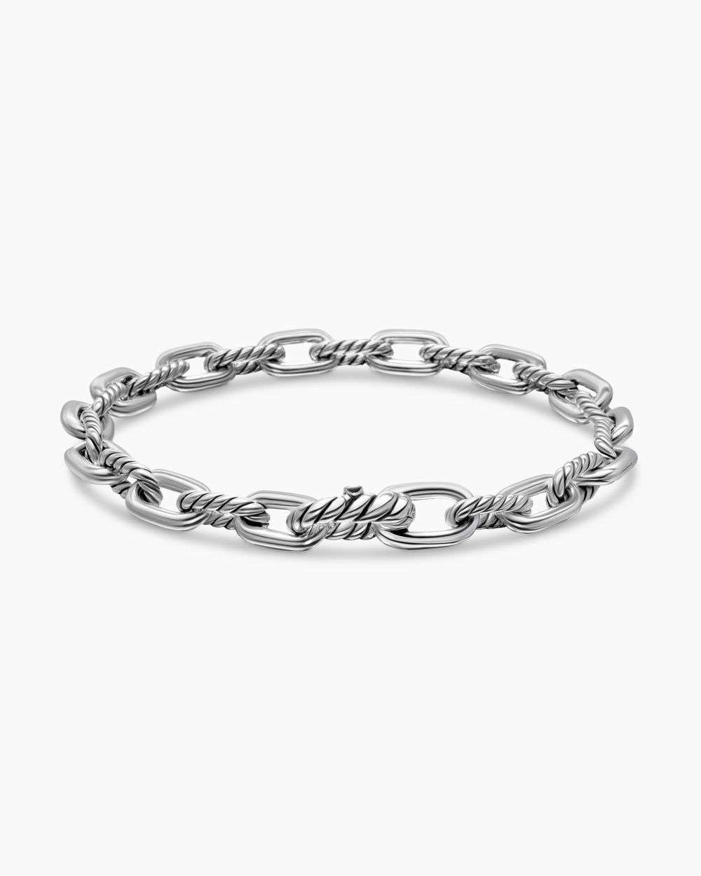 Womens DY Madison Chain Bracelet in Sterling Silver, 5.5mm