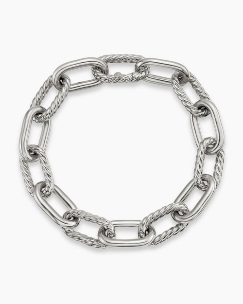Womens DY Madison Chain Bracelet in Sterling Silver, 11mm