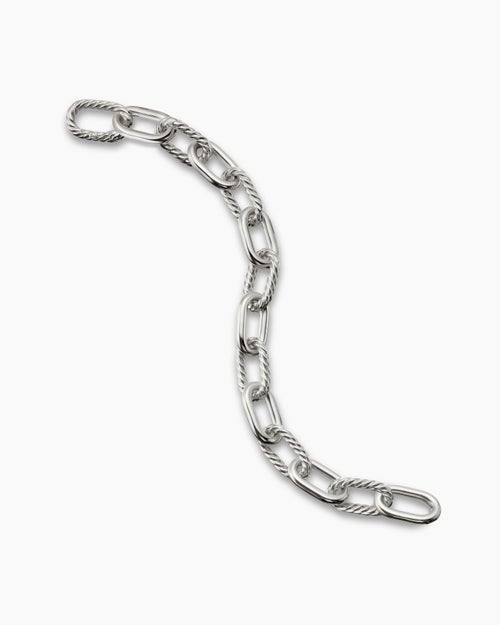 Womens DY Madison Chain Bracelet in Sterling Silver, 11mm