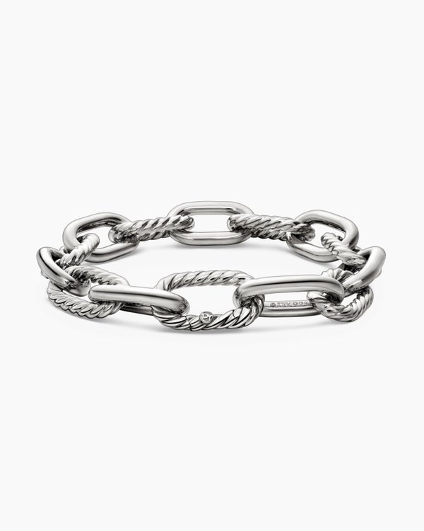 DY Madison Chain Bracelet in Sterling Silver, 11mm