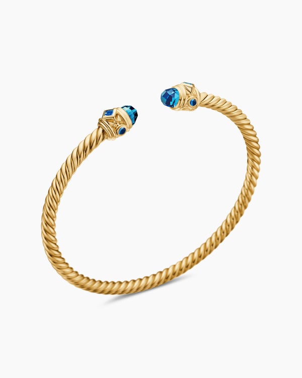 Renaissance Cablespira Bracelet in 18K Yellow Gold, 3.5mm