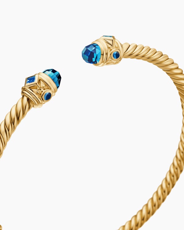 Renaissance Cablespira Bracelet in 18K Yellow Gold, 3.5mm