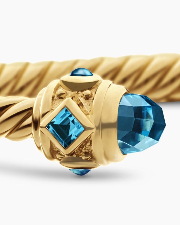 Renaissance Cablespira Bracelet in 18K Yellow Gold, 3.5mm