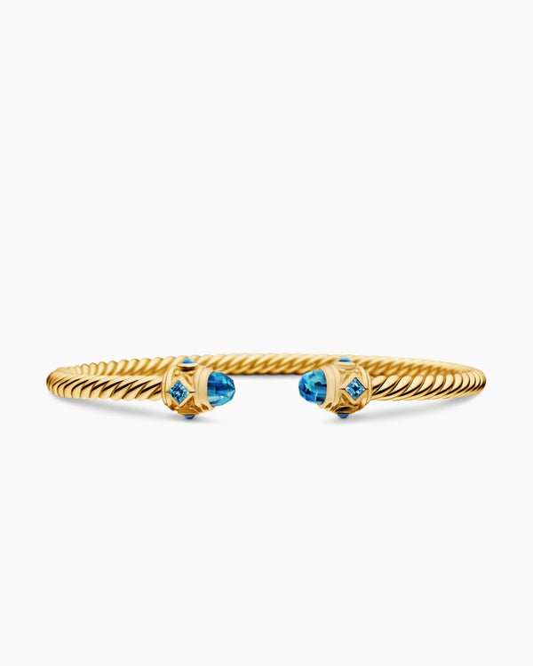 Renaissance Cablespira Bracelet in 18K Yellow Gold, 3.5mm