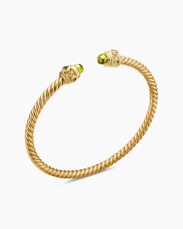 Renaissance Cablespira Bracelet in 18K Yellow Gold, 3.5mm