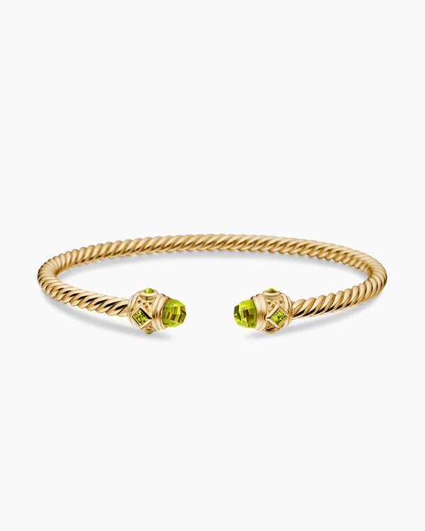 Renaissance Cablespira Bracelet in 18K Yellow Gold, 3.5mm