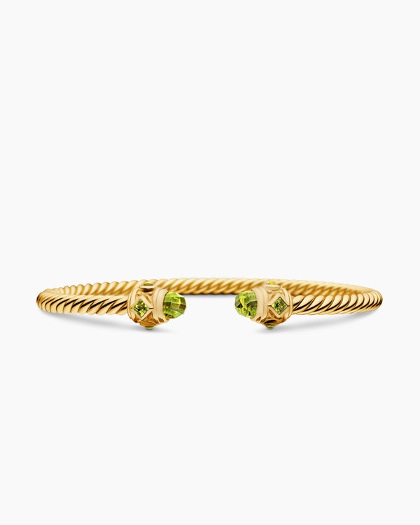 Renaissance Cablespira Bracelet in 18K Yellow Gold, 3.5mm