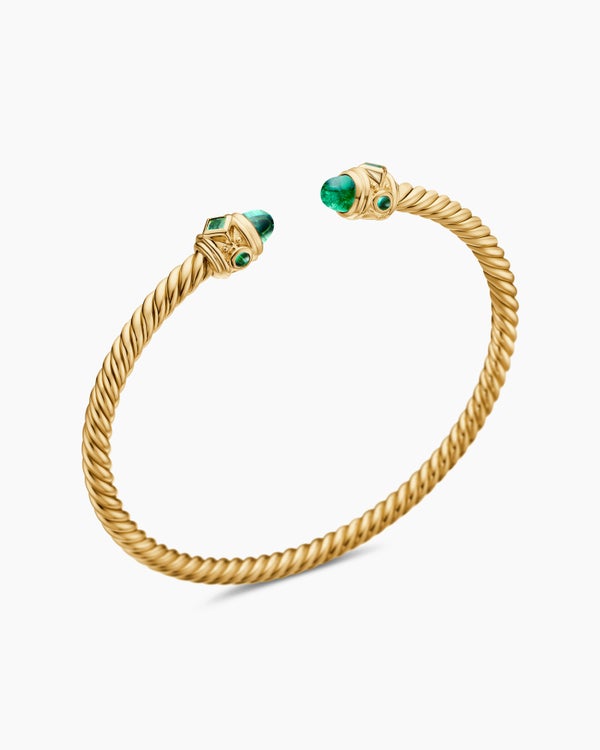 Renaissance Cablespira Bracelet in 18K Yellow Gold, 3.5mm