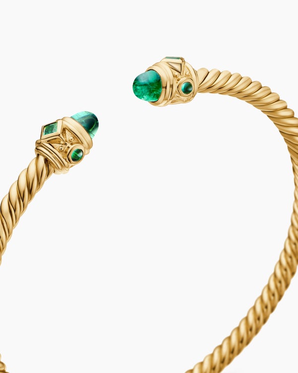 Renaissance Cablespira Bracelet in 18K Yellow Gold, 3.5mm