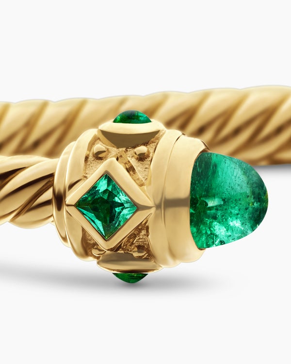 Renaissance Cablespira Bracelet in 18K Yellow Gold, 3.5mm