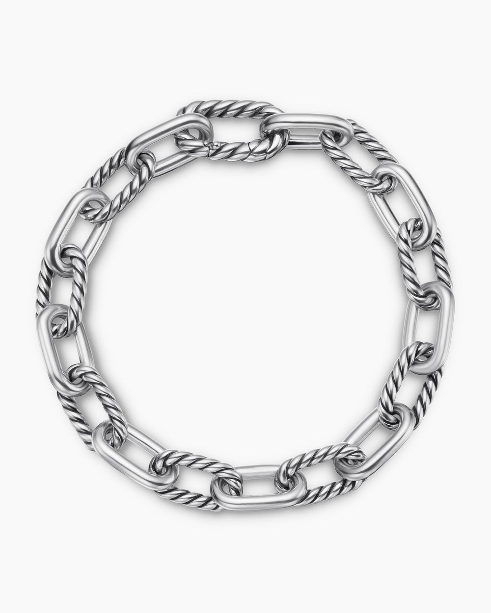 Womens DY Madison Chain Bracelet in Sterling Silver, 8.5mm