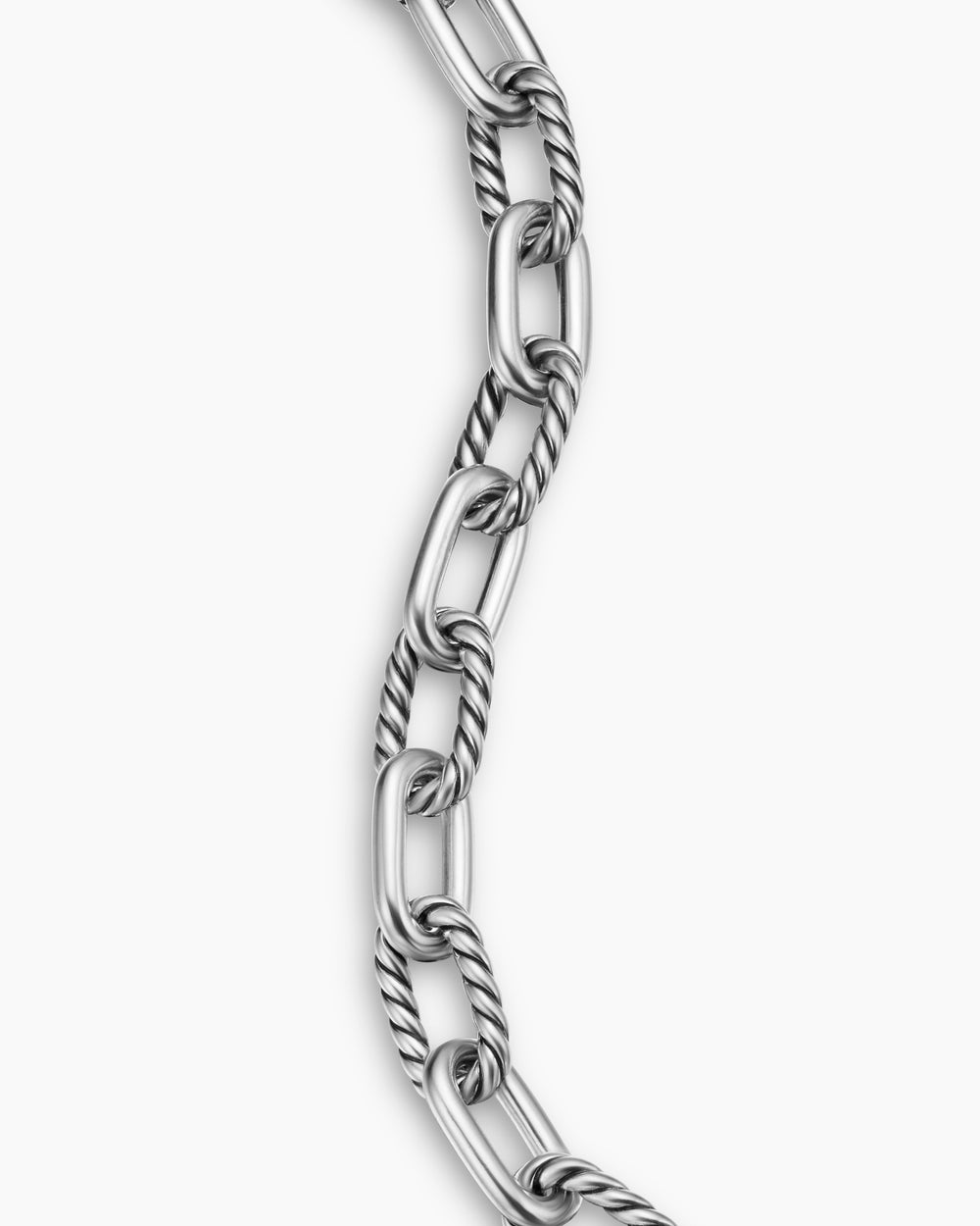 Womens DY Madison Chain Bracelet in Sterling Silver, 8.5mm