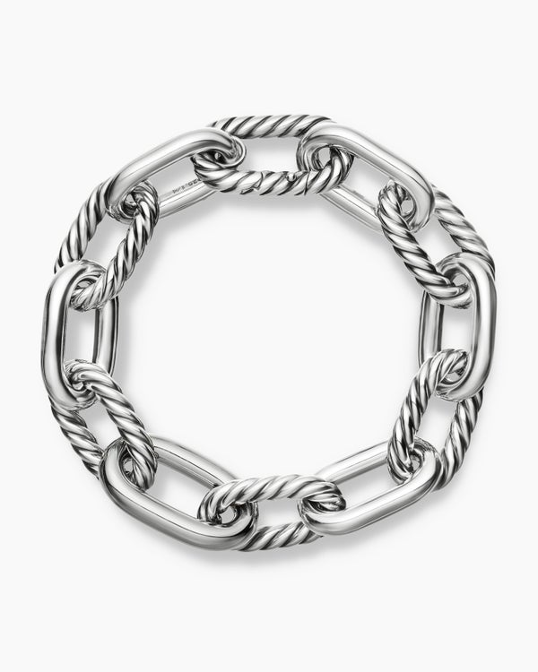 Bracelet chaîne DY Madison en argent sterling, 13,5 mm