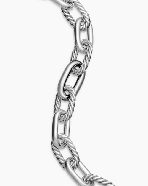 Womens DY Madison Chain Bracelet in Sterling Silver, 13.5mm