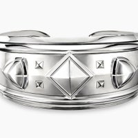 Modern Renaissance Cuff Bracelet in Sterling Silver