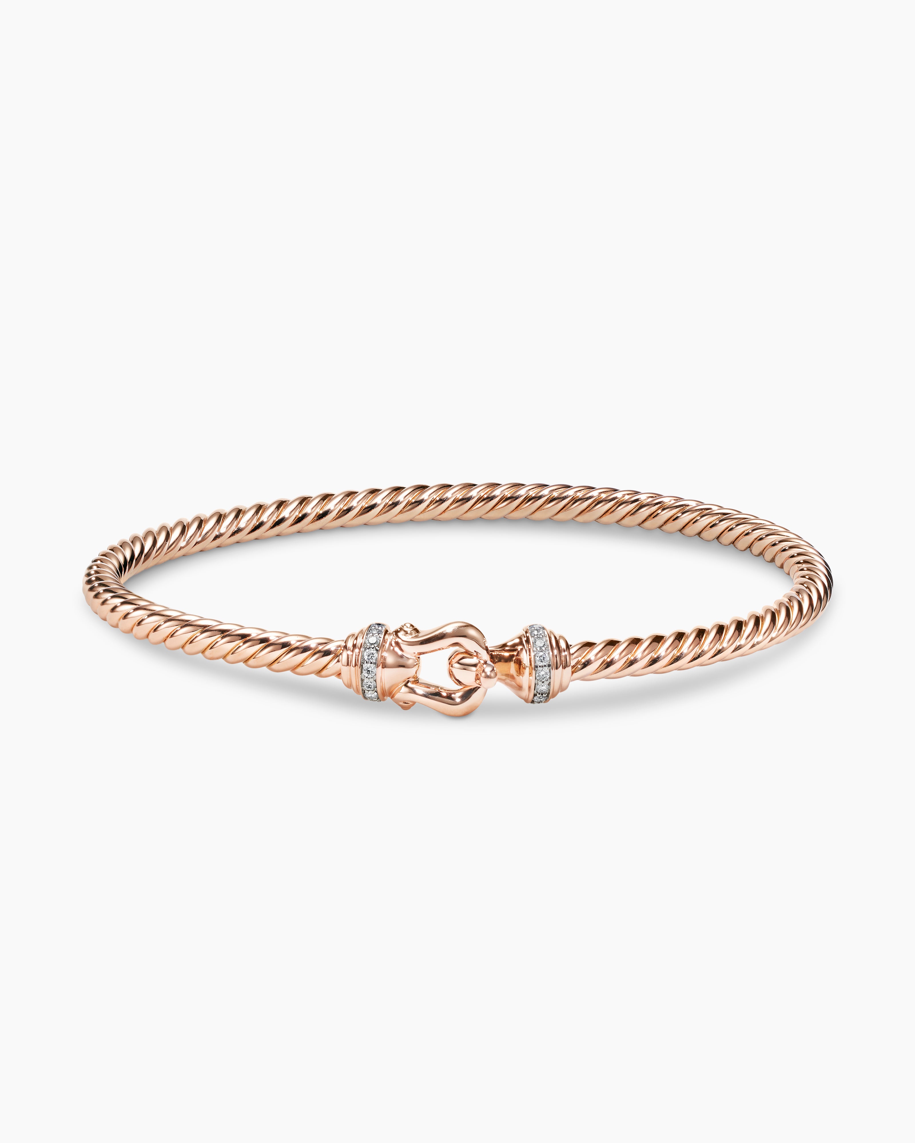 Tiffany T square bracelet in 18K rose gold | Tiffany & Co.
