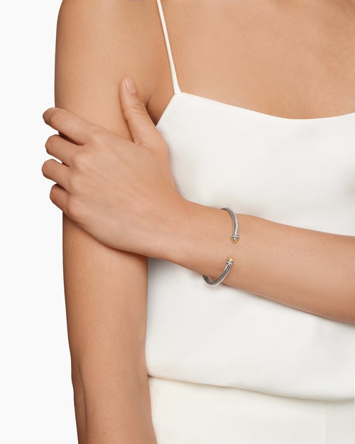 Womens Classic Cable Bracelet