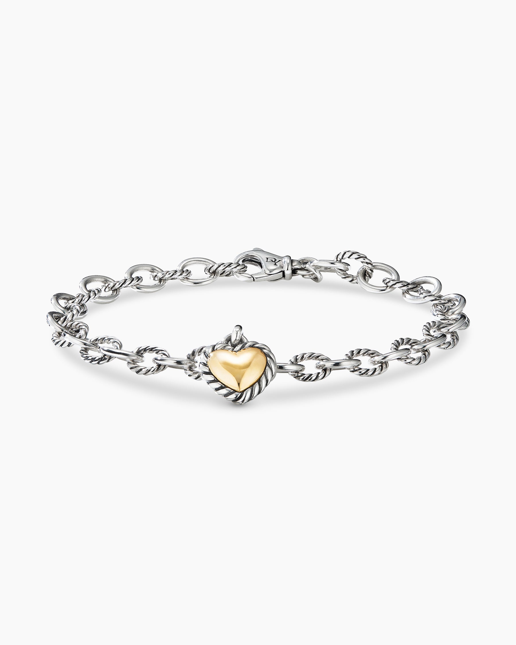 Cable Collectibles Cookie Classic Heart Bracelet in Sterling